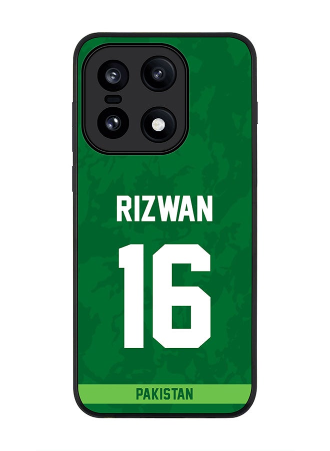 Stylizedd For OnePlus 15 Case,Slim fit Camera Protection, Shockproof Thin Phone cover  - Pakistan Mohammad Rizwan, Jersey No 16 - Image 1